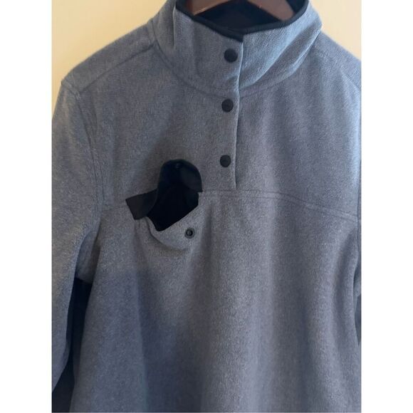 NWT New Roots 73 Quarter Button Sweatshirt Women’s Large - Picture 2 of 10